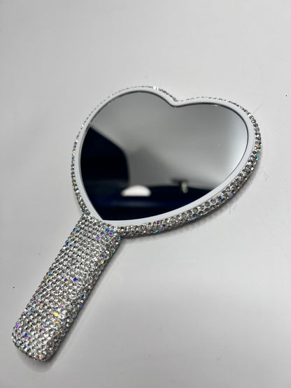 Bling Bling Heart Mirror