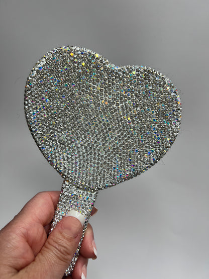 Bling Bling Heart Mirror